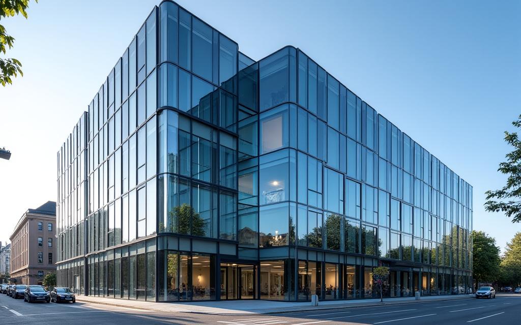 Modernes Bürogebäude als Gewerbebau in Graz